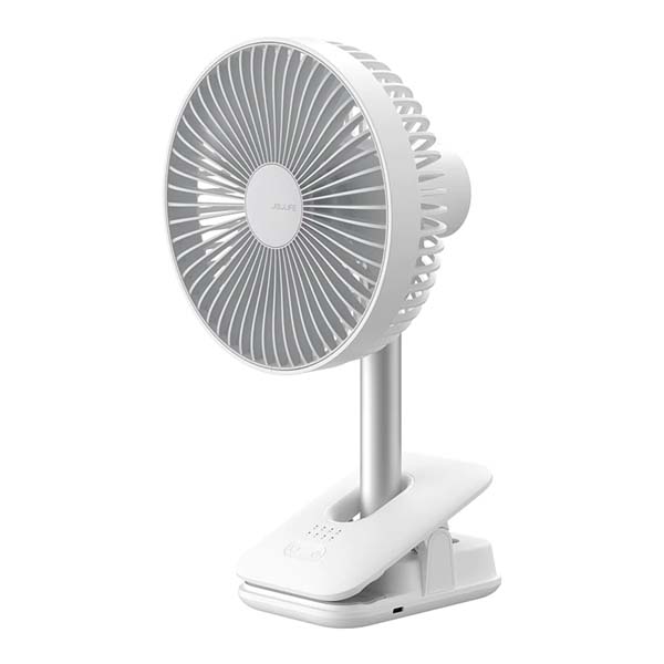 JISULIFE FA13R JISULIFE FA13R Rechargeable Clip Fan (8000mAh)- White Color