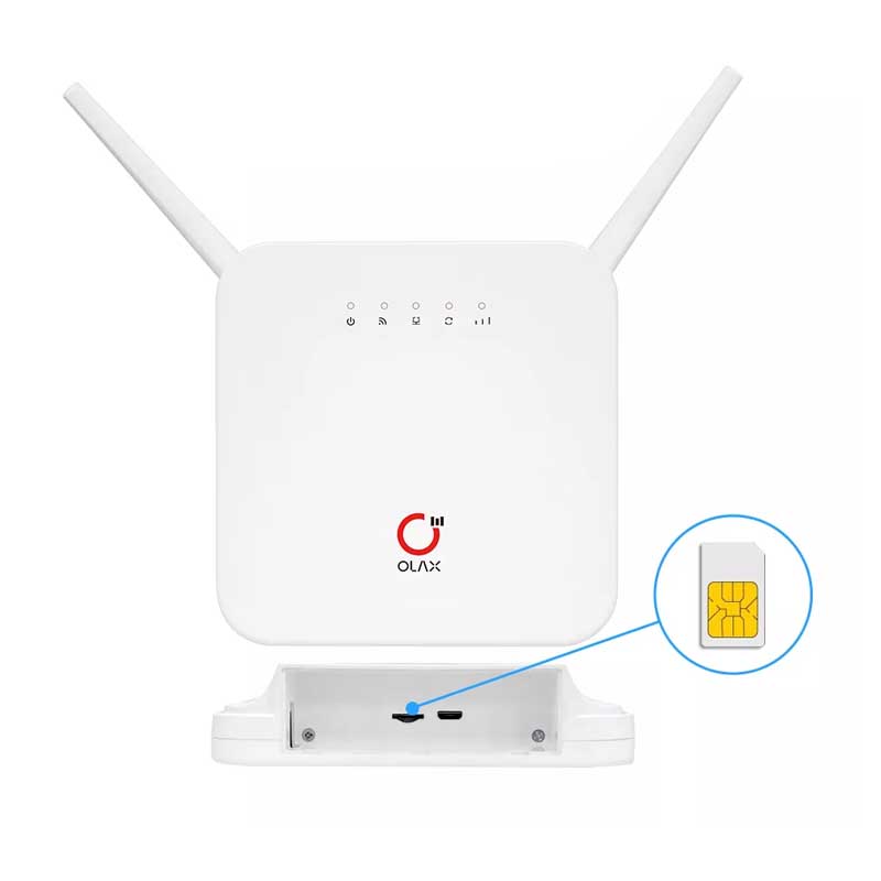 OLAX AX6 PRO 4G Mini CPE WiFi Router 4000mAh