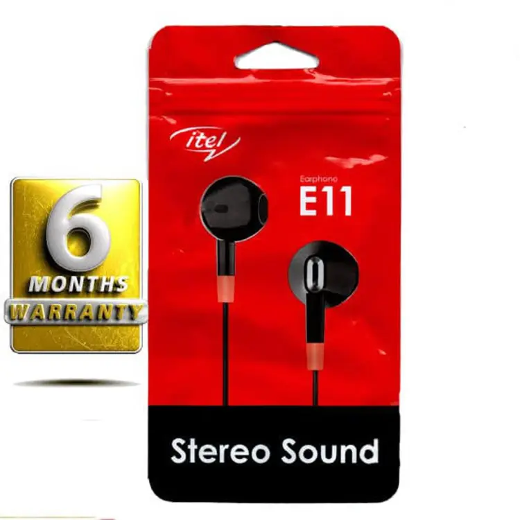 Itel IEP E11 Stereo Sound Wired Earphone